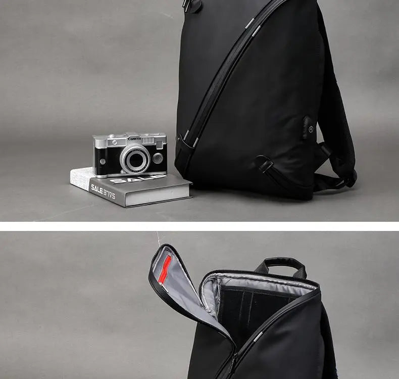Tokyo Streets - A Waterproof, USB Charging, Anti Theft 15.6 Inches Backpack Gifts for Designers