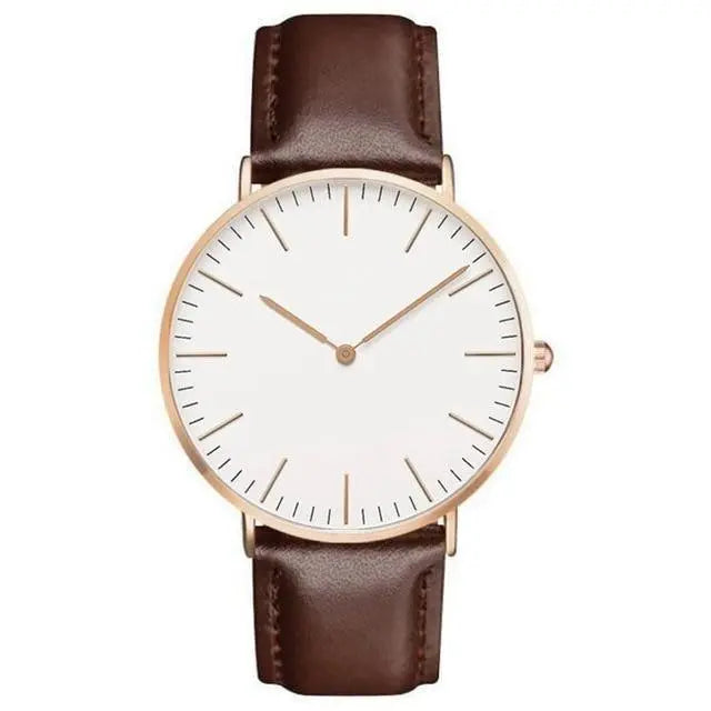 Nordic Minimalist Watch | European Style Minimalist Watch Gifts for Designers