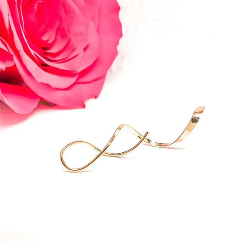 Handmade Double Helix Minimalist Dangle Earrings Gifts for Designers