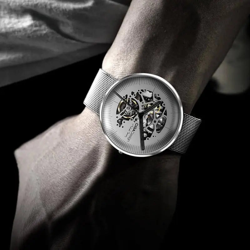 iF Design Gold Award Hollow Minimalist Mechanical Watch Gifts for Designers