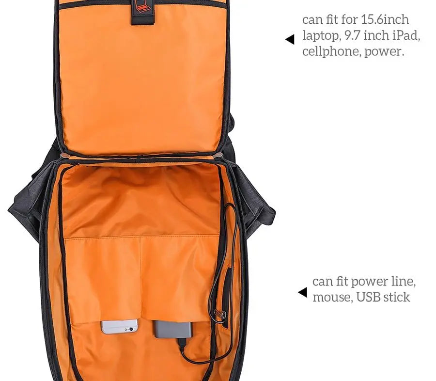 706 Waterproof Men's Anti-theft Backpack Gifts for Designers