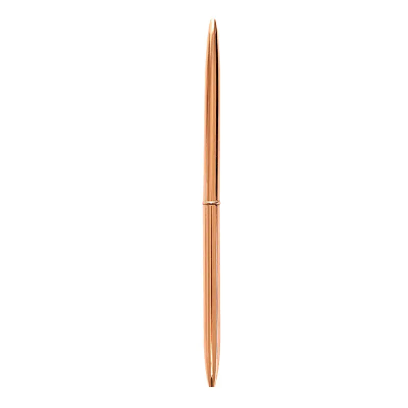 0.7mm Metal Gold Silver Ballpoint Pens Gifts for Designers
