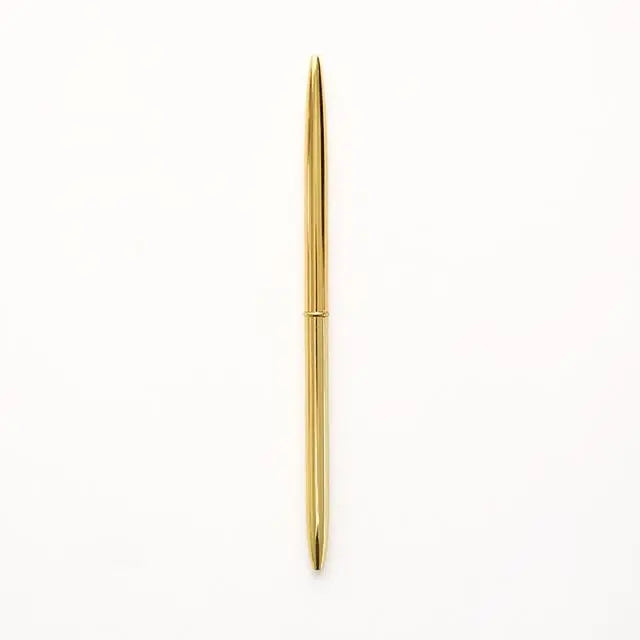 0.7mm Metal Gold Silver Ballpoint Pens Gifts for Designers