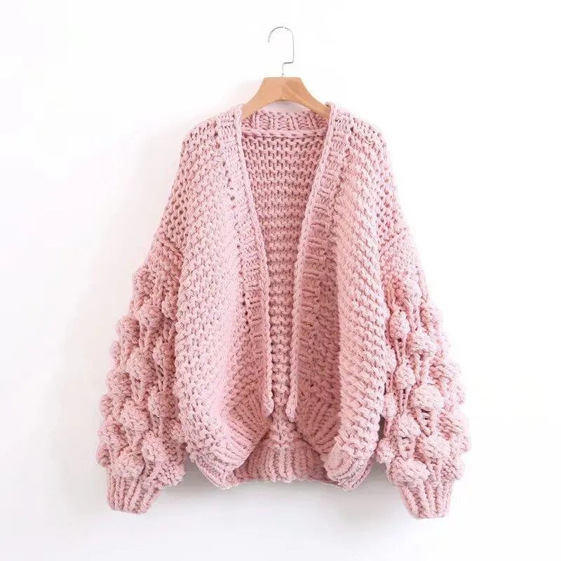 Super Chunky Knit Cardigan | Chunky Knit Sweater Gifts for Designers