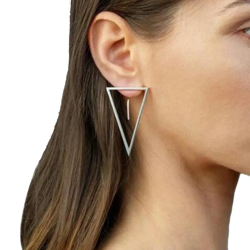 The Fragment | Triangle Minimalist Earring Gifts for Designers