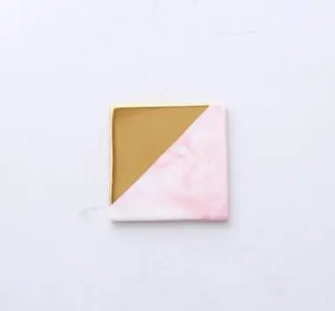 Pink Marble Coasters Gifts for Designers