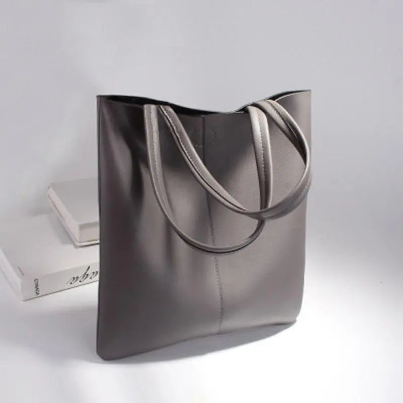 Minimalist Simple Leather Tote Bag Gifts for Designers