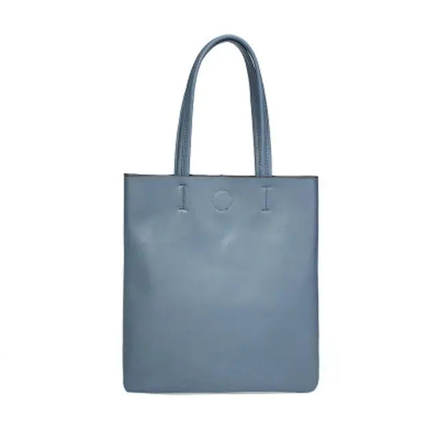 Minimalist Simple Leather Tote Bag Gifts for Designers