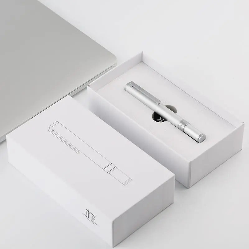 Minimalist Aluminum Modern Fountain Pen Gifts for Designers