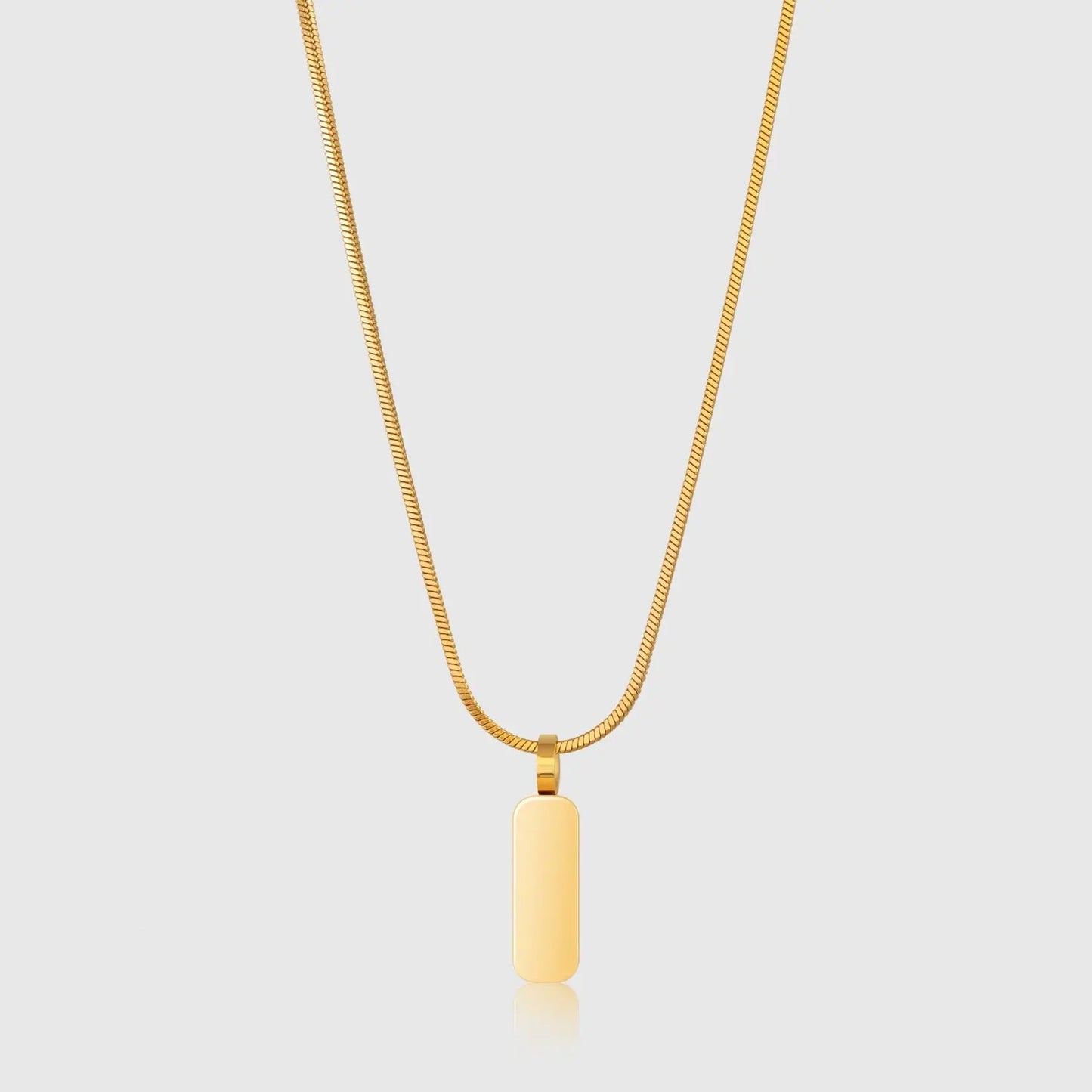 Minimal Pendant & Square Chain Sylvian Grant