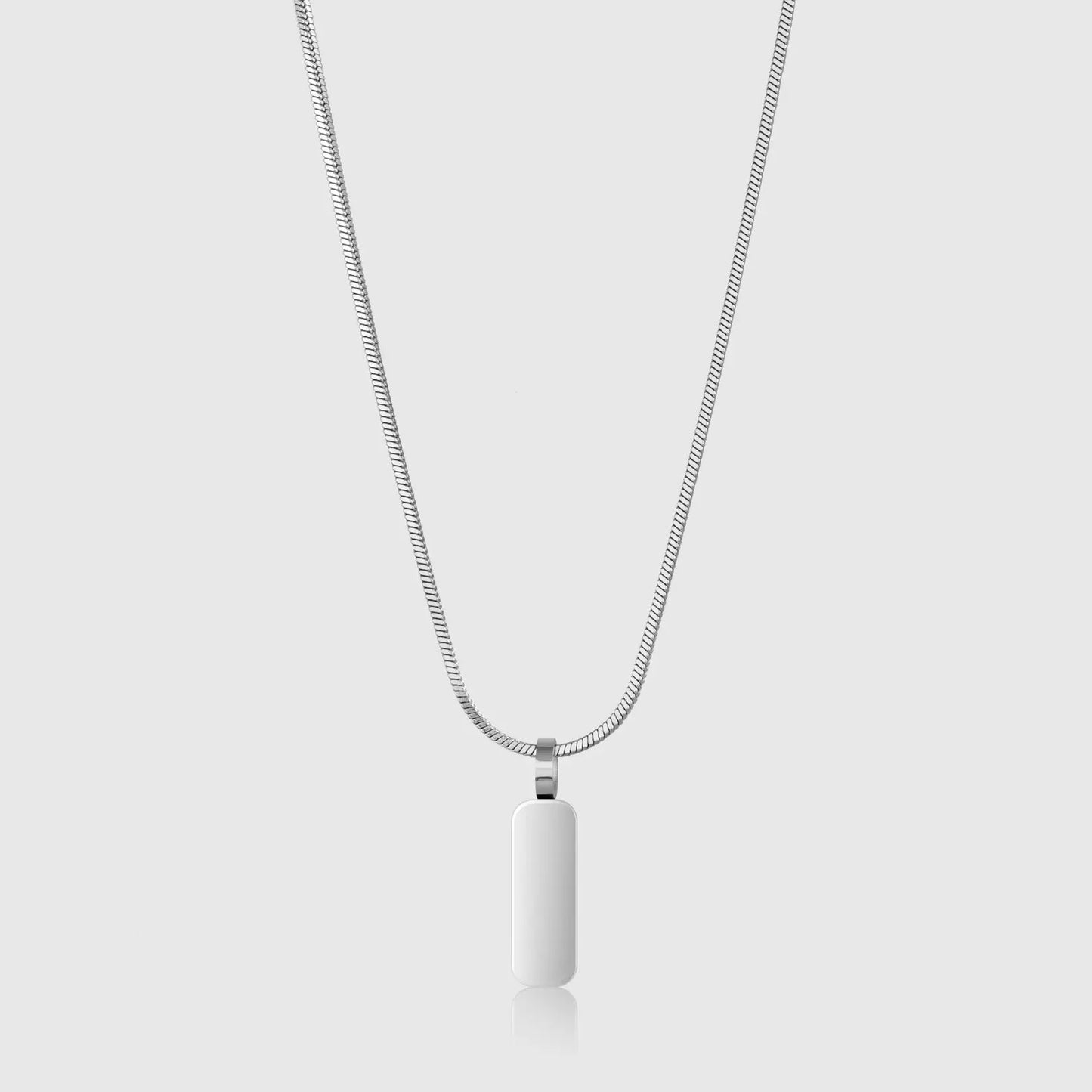 Minimal Pendant & Square Chain Sylvian Grant
