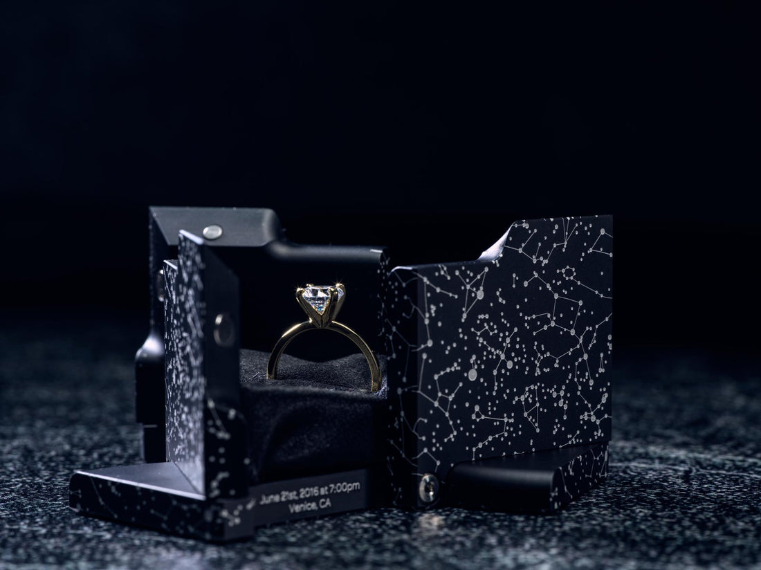 Kinecta Rings Kinetacube Ring : The Ultimate 3D-Printed Kinetic Engagement Ring ...