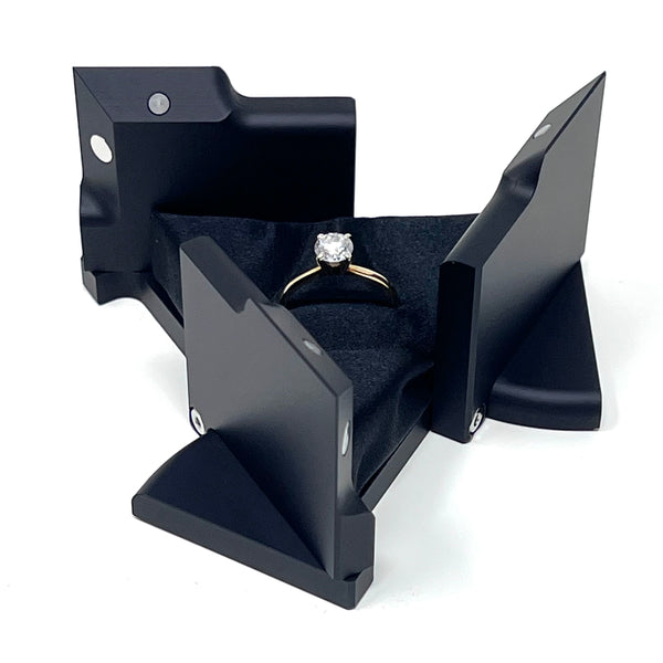 Unlock the Magic of Proposals with the Kinetacube Ring Box-Black