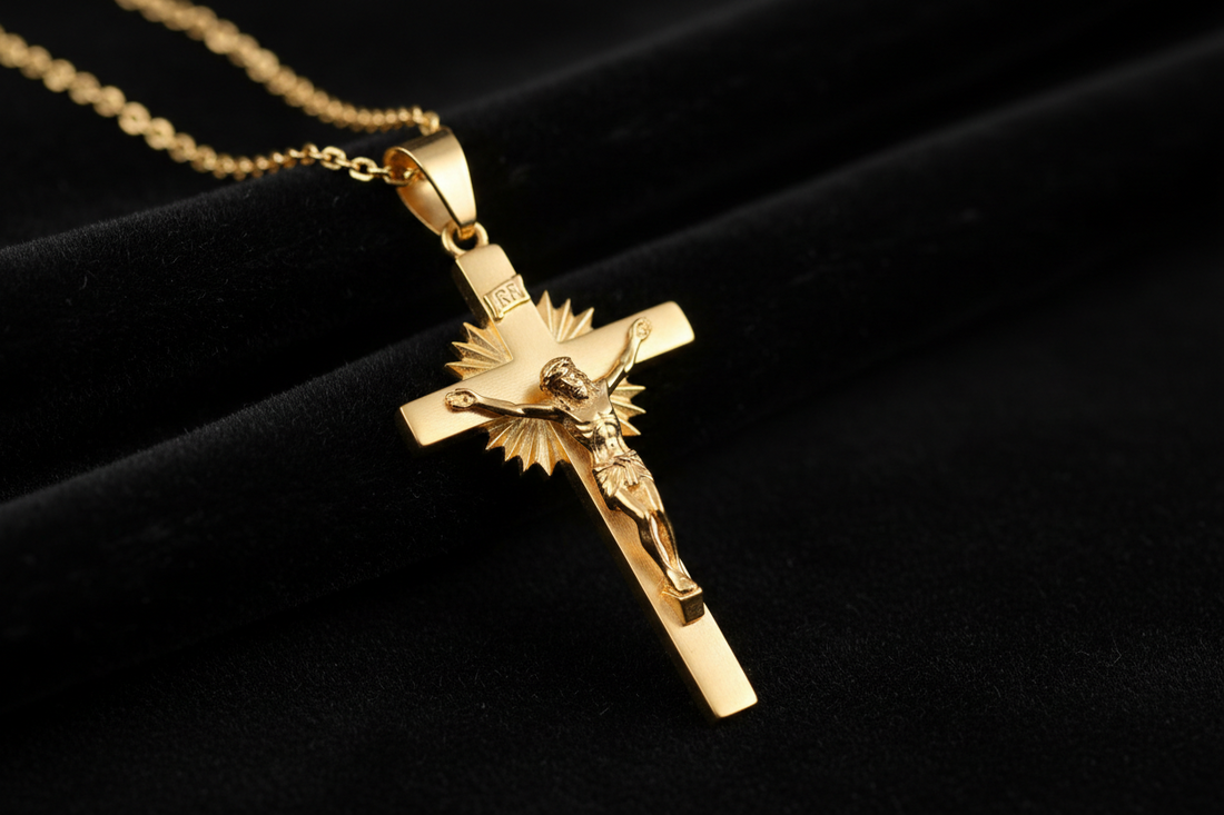 Gold Cross Jesus Pendant Necklace Review: A Modern Expression of Faith, Style, and Timeless Devotion