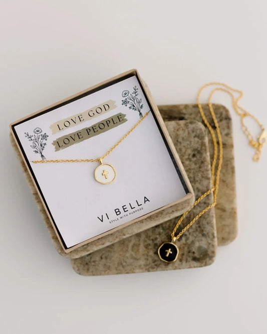 Emily Enamel Cross Necklace product buying guide