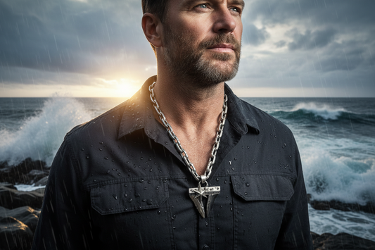 The Ultimate Waterproof Necklace for Fearless Men
