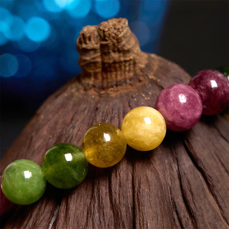 Bracelet fleur de tourmaline Positive Love 
