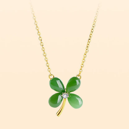 Collier avec pendentif porte-bonheur en argent sterling 925 et jade, pierres de Bouddha