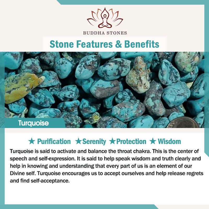 Bracelet de cheville tressé en perles d'or 999 et turquoise de protection Buddha Stones
