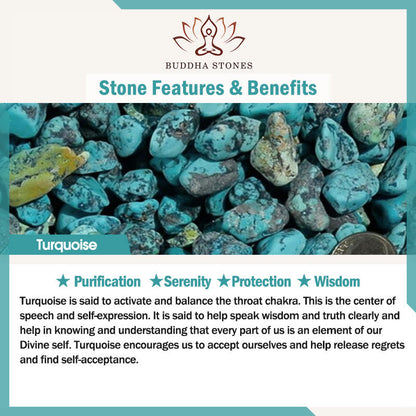 Bracelet de cheville tressé en perles d'or 999 et turquoise de protection Buddha Stones