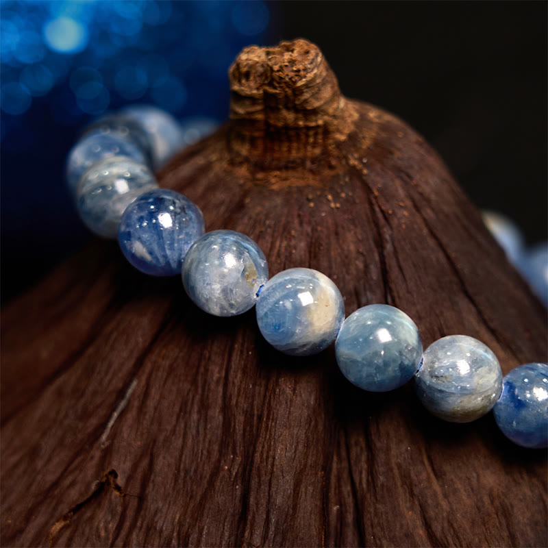 Bracelet de guérison en cyanite Buddha Stones 