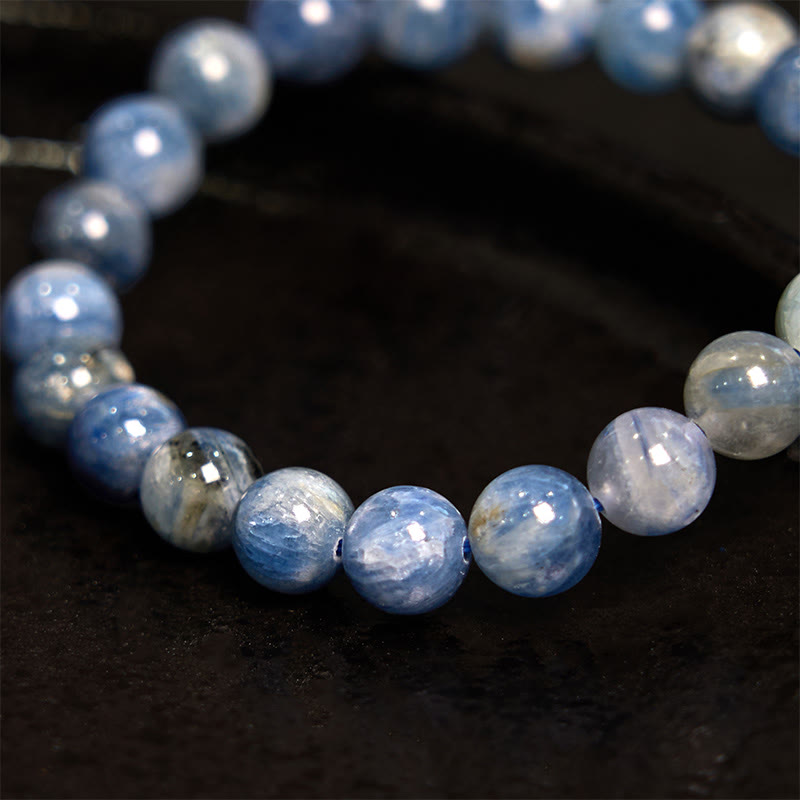 Bracelet de guérison en cyanite Buddha Stones 