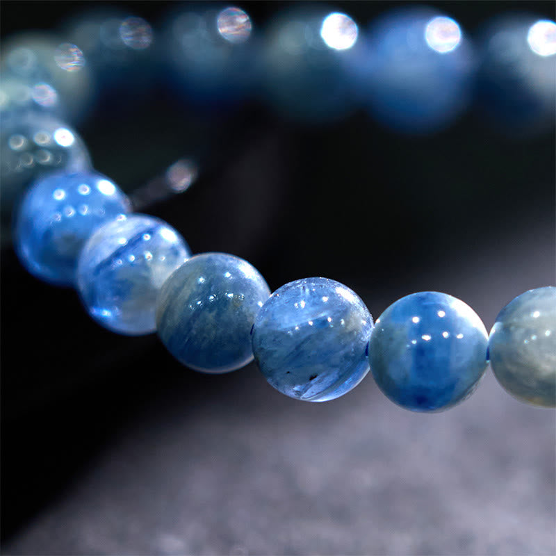 Bracelet de guérison en cyanite Buddha Stones 