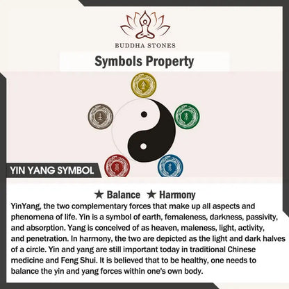 Buddha Stones Yin Yang Chinese Zodiac Copper Wealth Adjustable Ring BS