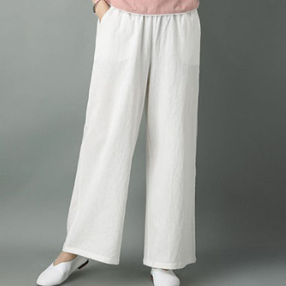 Chemise à manches longues et boutons grenouille pour femme Buddha Stones, pantalon large, vêtement de méditation en coton 