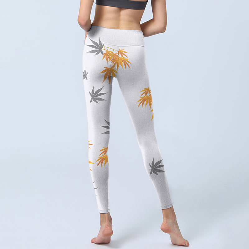 Leggings de yoga pour femme Buddha Stones Maple Gym 