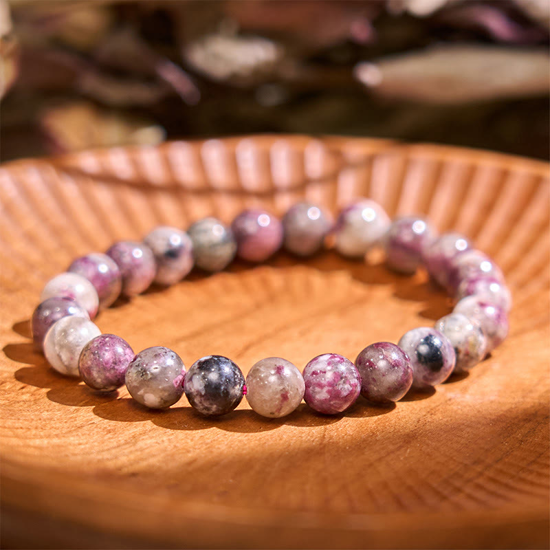 Bracelet positif en tourmaline arc-en-ciel Buddha Stone