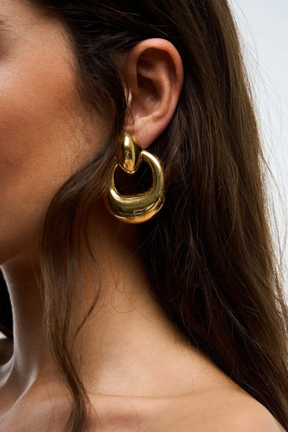 Door Knocker Earrings Joolz by Martha Calvo