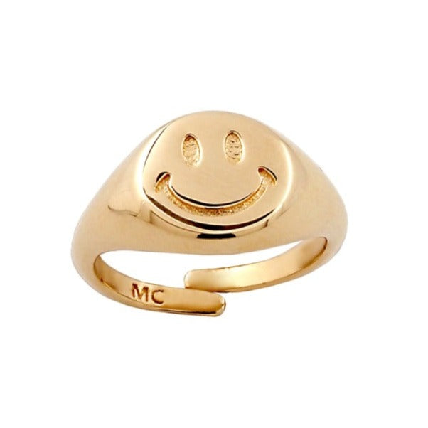 Smiles Pinky Ring