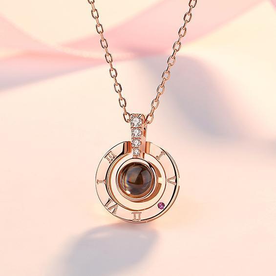 Pendentif Je t'aime en 100 langues
