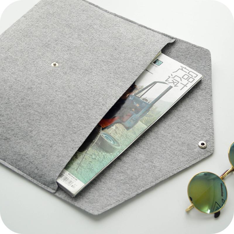 Chemise en feutre A4, mallette durable
