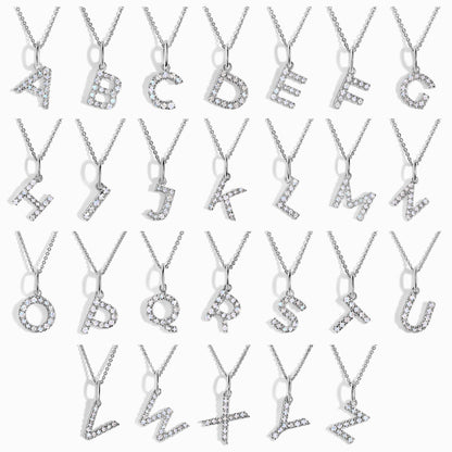 Collier Pierre de Lune - Alphabet