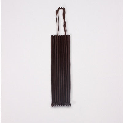 Japanese Inspired Minimalist Pleated Origami Tote Bag