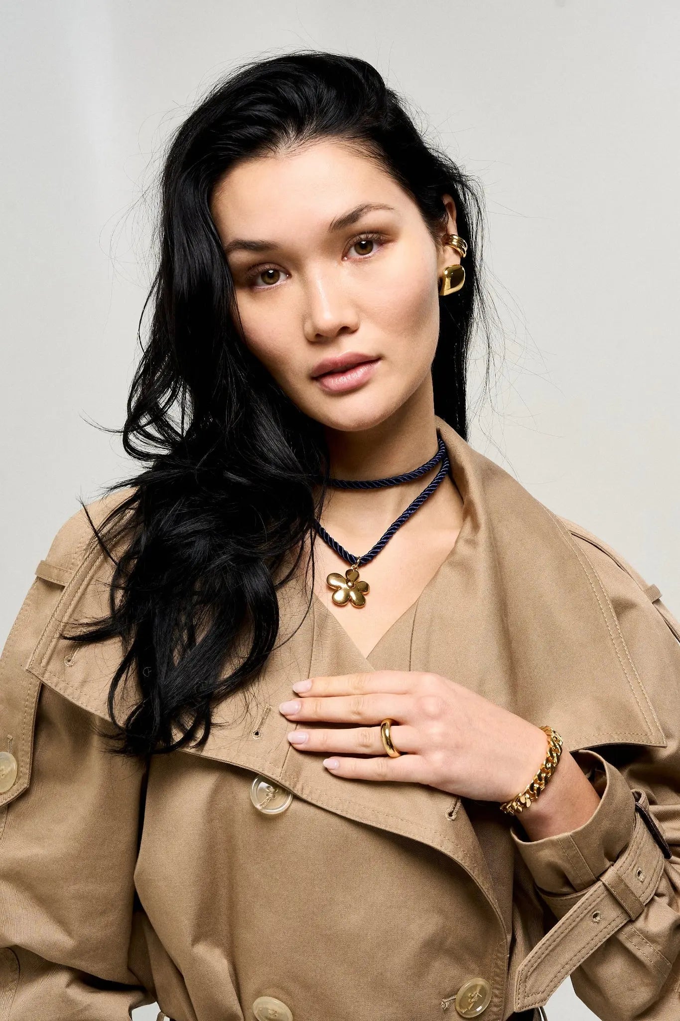 Full Bloom Cord Necklace Joolz by Martha Calvo