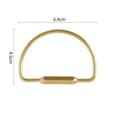 Brass Keyring Loop