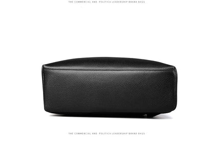 Sac à dos minimaliste en cuir noir