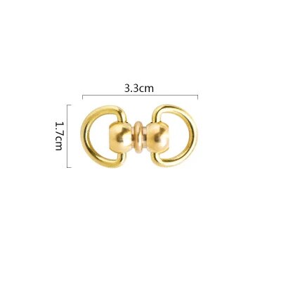 Brass Keyring Loop