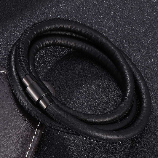 Bracelet en cuir véritable