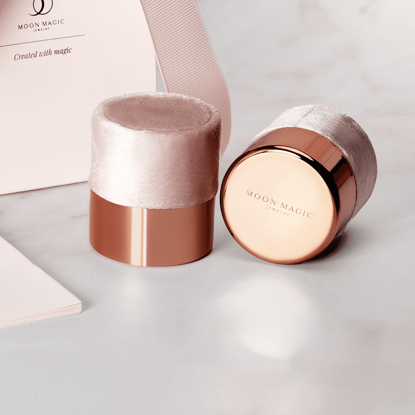Bague en pierre de lune - Constellation du Cancer