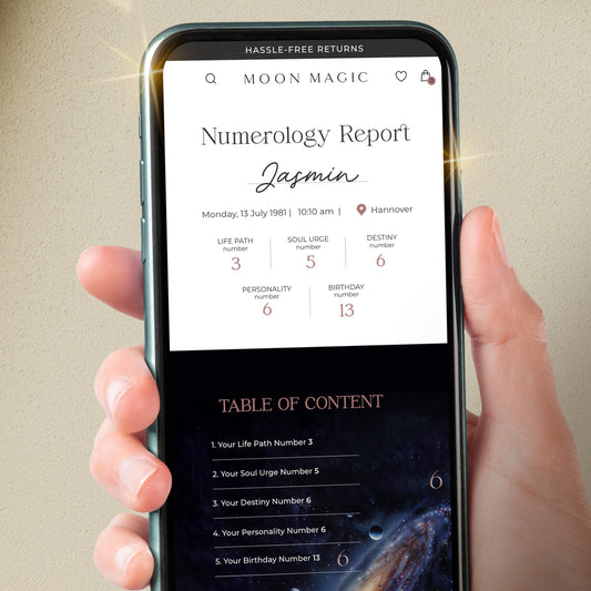 Rapport de numérologie (Votre plan cosmique) 