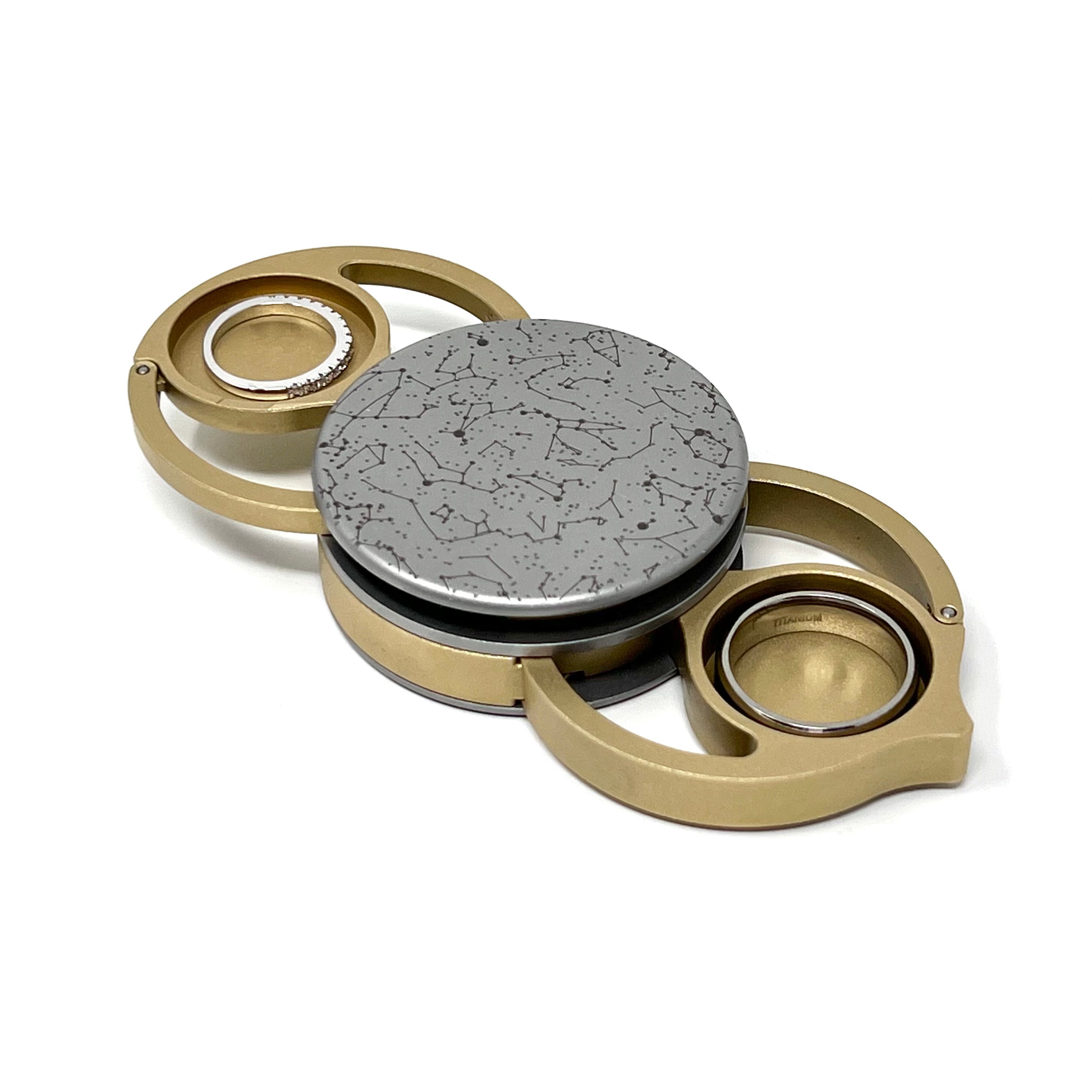 First Limited Edition Kinetadisc Duo Ring Box-Starymagic