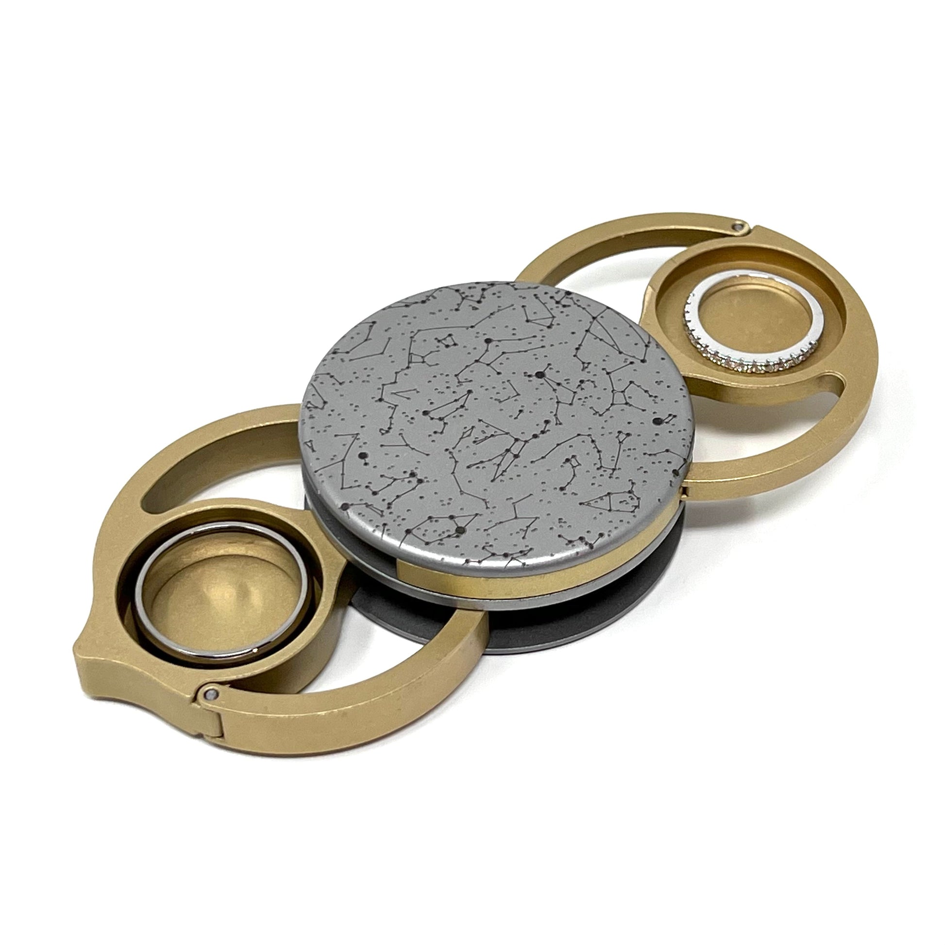 First Limited Edition Kinetadisc Duo Ring Box-Starymagic