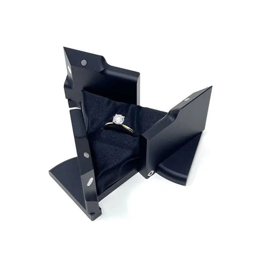 Kinetacube™ Ring Box - First Extended Edition: Classic Black Degrees of Freedom