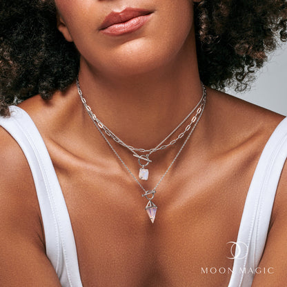 Collier en pierre de lune - Heroine T Lock