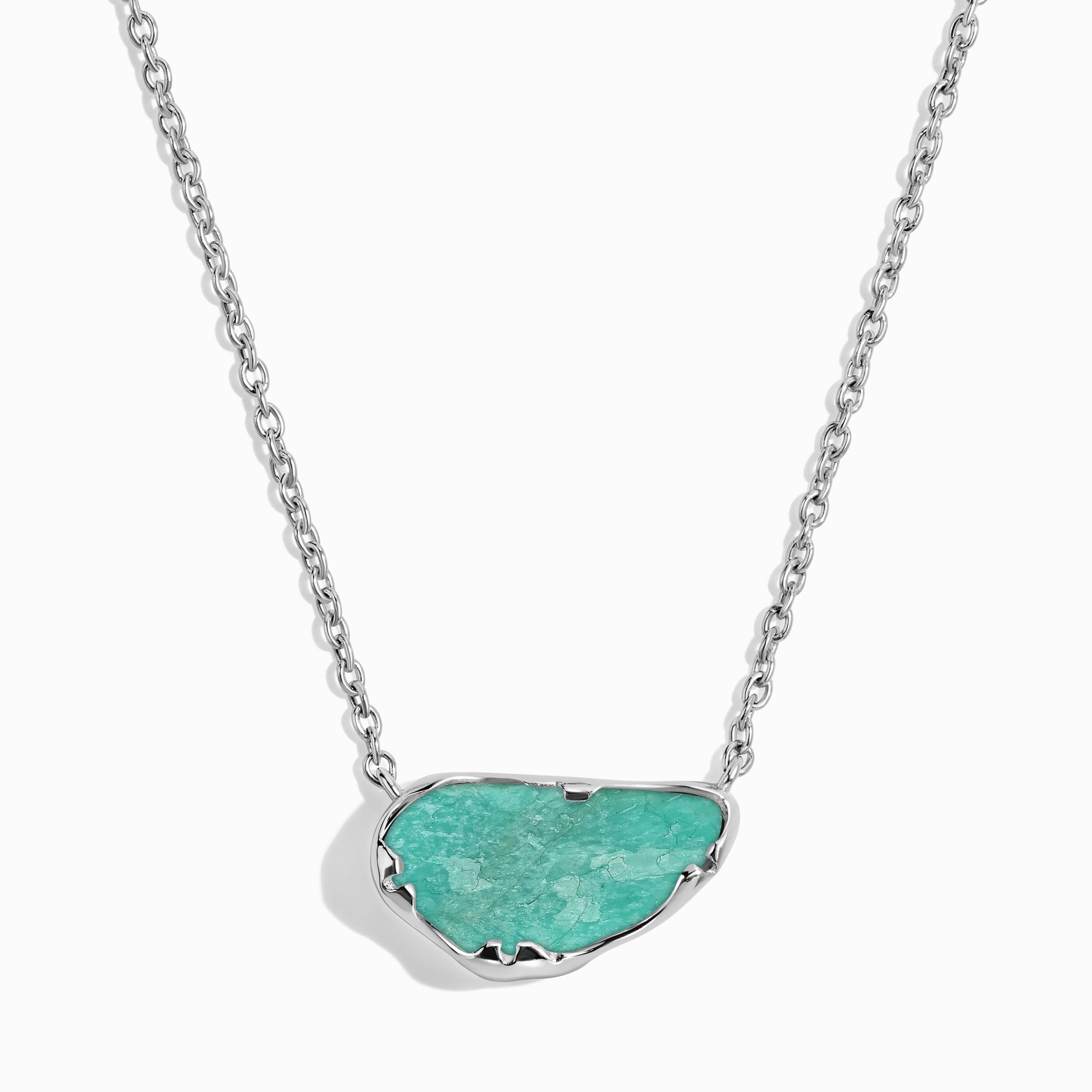 Raw Crystal Necklace - Sacred Amazonite