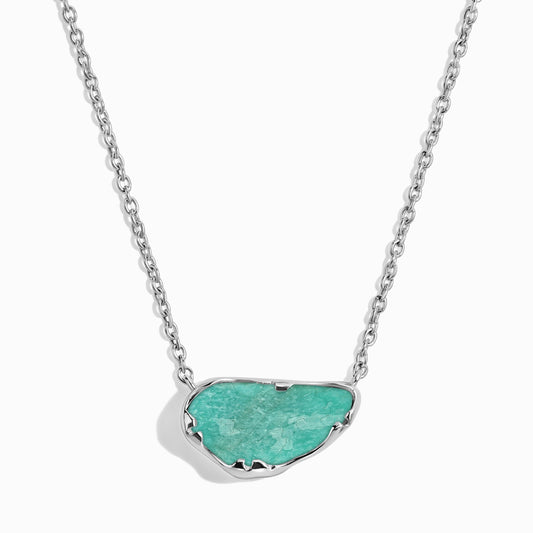 Collier en cristal brut - Amazonite sacrée